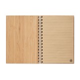 A5 notitieboekje van bamboe