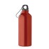 Gerecyclede aluminium fles 500m - rood