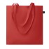 Fairtrade boodschappentas 140gr/m² - rood