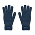 Gebreide handschoenen van RPET - Dark navy