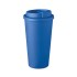 Dubbelwandige drinkbeker 450 ml - blauw