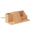 Desktop draadloze lader 10W - hout