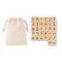 Educatief houten telspel - beige