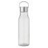 RPET fles met PP dop 600 ml - transparant