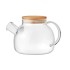 Glazen theepot 850ml - transparant