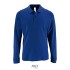 PERFECT MEN LSL POLO 180g - Koningsblauw