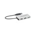 Aluminium USB hub 3 poorten