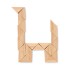 Houten puzzel/hersenbreker